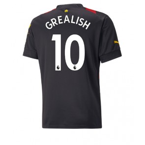 Manchester City Jack Grealish #10 Bortatröja 2022-23 Kortärmad